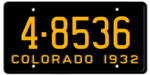 Colorado license plate 1932 graphic.png