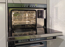 A household combi steamer with 4 levels, cabinet-mounted Combi-Steamer SL V-Zug.jpg