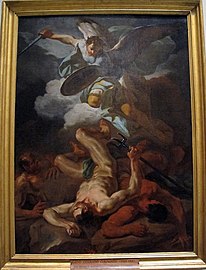 St. Michael and the devil, 1735, Vatican Museums