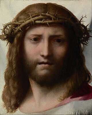 <i>Head of Christ</i> (Correggio) 1521 painting by Correggio