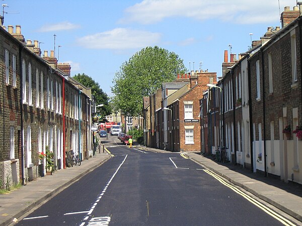 Cranham Street, looking east.