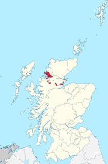 <span class="mw-page-title-main">Cromartyshire</span> Historic county in Scotland