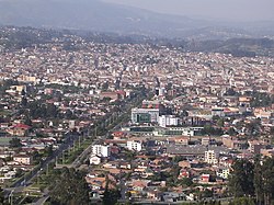 Cuenca seen from Turi