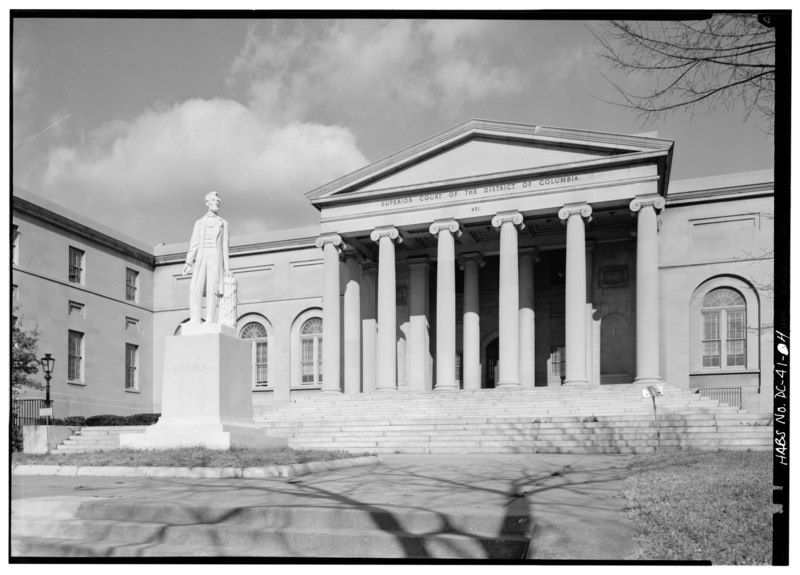 File:DETAIL, SOUTH FRONT, CENTRAL PORTICO - District of Columbia City Hall, 451 Indiana Avenue Northwest, Washington, District of Columbia, DC HABS DC,WASH,136-8.tif