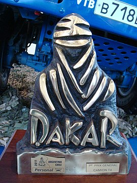 Dakar Rally 2011 prize.JPG