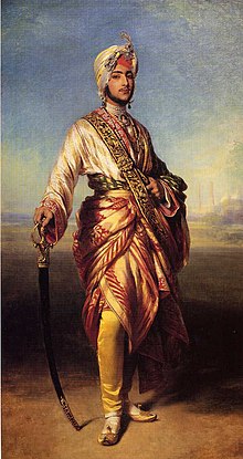 Maharajah Duleep Singh, the first and most famous member of the Sikh diaspora Dalip singh winterhalter.jpg