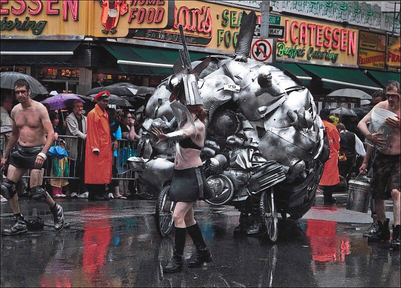 File:Dan Green + Alicia Mikles, IFAM performance, Mermaid Parade, Brooklyn, 2009.jpg