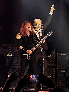 Vic Rattlehead Illustrated mascot of the American thrash metal band Megadeth