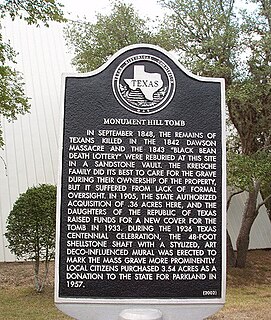 Dawson massacre Event which occurred during the Battle of Salado Creek