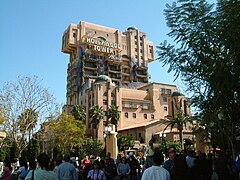 The Twilight Zone Tower of Terror attraction