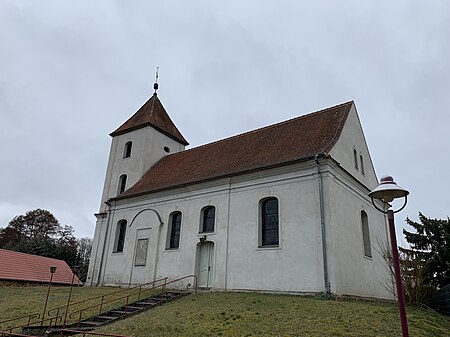 Dorfkirche Hoppegarten Südostansicht