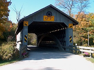 <span class="mw-page-title-main">Doyle Road Covered Bridge</span> Bridge in Ohio, United States