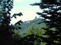 Вид на Драхенфельс со стороны горы Брайберг