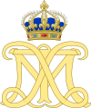 Dual Cypher of King Louis XIV & Queen Marie Thérèse of France.svg
