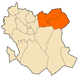 Distretto di Ouled Brahim – Mappa