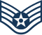 Odznak seržanta štábu amerického letectva