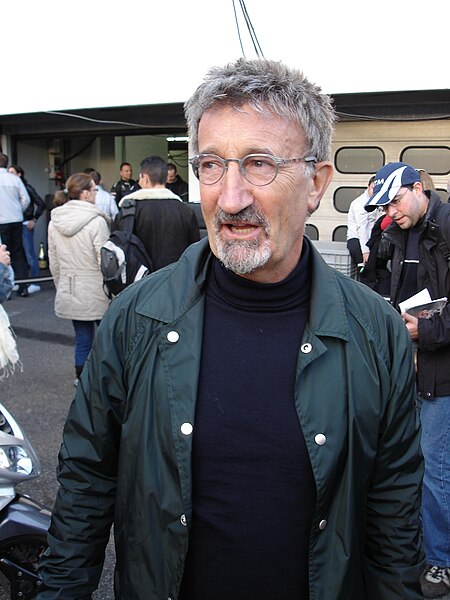 Eddie Jordan, founder of Jordan Grand Prix, during 2009's second DTM race weekend at Hockenheim