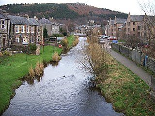 <span class="mw-page-title-main">Eddleston Water</span> River in Scottish Borders, Scotland