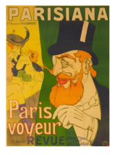 Parisiana Paris Voyeur Revue (vers 1908)