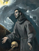 basado en: Saint Francis receiving stigmata 