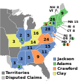 3 בדצמבר: הבחירות לנשיאות ארצות הברית 1824: אף מועמד לא זכה לרוב בחבר האלקטורים, וההכרעה עברה לבית הנבחרים.