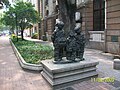 Statues on Shamian Island