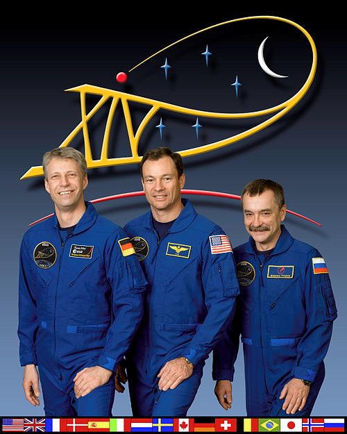 Expedition 14 during the first part of the mission