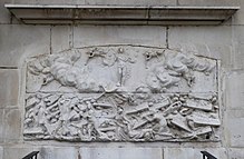 External sculpture External detail on the Church of St Andrew, Holborn.JPG