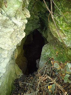 A Fazekas-hegyi-barlang bejárata