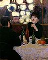 Federico Zandomeneghi: Il Café de la Nouvelle Athènes, 1885