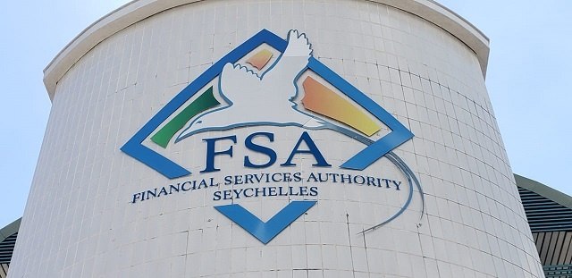 Financial Services Authority Seychelles logo on building