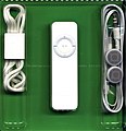 First generation I iPod Shuffle in its packaging.jpg