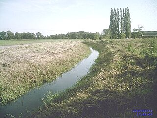 Willicher Fleuth River in Germany