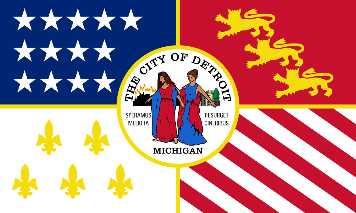 Flag of Detroit - Wikipedia