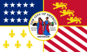 Flag of the city of Detroit, Michigan, USA