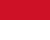 Flagge des Fürstentums Monaco