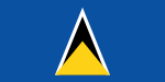 Saint Lucia bayrağı (1979-2002)