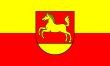 Flagge der Gemeinde Redefin