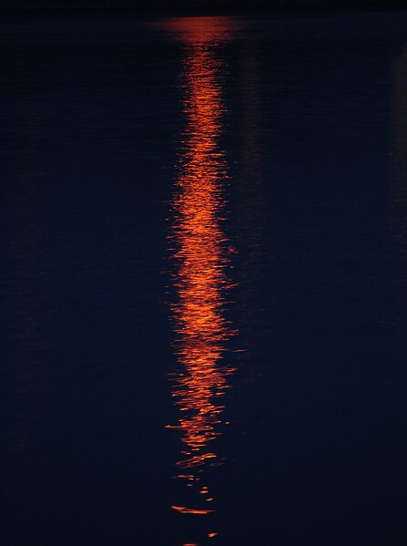 File:Flame reflection on water.jpg