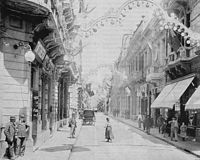 Florida with electric light, 1900. Florida street 1900.jpg