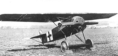 Fokker D.VIII, monoplan allemand.