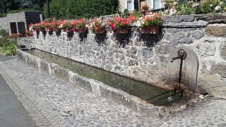 Fontaine d'Andelat (1911).