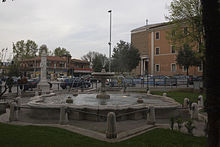 La Fontana Livio de Carolis in Piazza della Madonna della Neve