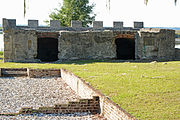 Fort Frederica National Monument, including the fort and town of Frederica ruins This is an image of a place or building that is listed on the National Register of Historic Places in the United States of America. Its reference number is 66000065.