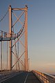 Forth Road Bridge - view along east pedestrian deck from S.jpg