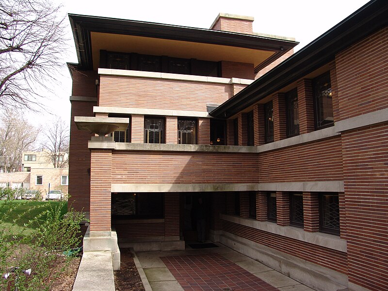 File:Frank Lloyd Wright - Robie House 9.JPG