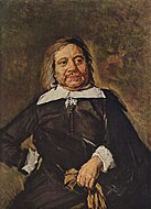 弗兰斯·哈尔斯的《威廉·克罗斯肖像画》（Portrait of Willem Croes），47.1 × 34.4cm，约作于1660年，1906年始藏[61]