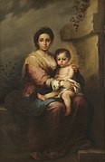 Madonna (nach Murillo), 1865