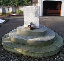 Mesmer's grave in the cemetery in Meersburg, Germany. (Source: Wikimedia)