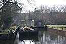 Ferry for railway wagons across the Havel (Siggelhavel)